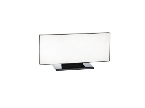 LED zrkadlový budík Iso 10721, čierny LED zrkadlový budík Iso 10721, čierny