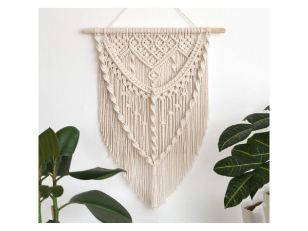 Závesná dekorácia na stenu macrame Carles WN24 Závesná dekorácia na stenu macrame Carles WN24