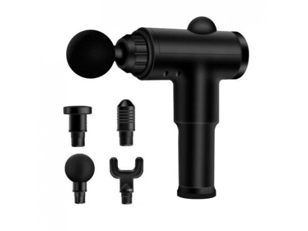 Svalový masážný prístroj Fascial Guns CY-802, čierny Svalový masážný prístroj Fascial Guns CY-802, čierny