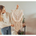 Macrame závesná dekorácia na stenu, Carles WN30 Macrame závesná dekorácia na stenu, Carles WN30