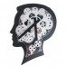 Nástenné hodiny Brain Design s pohyblivými ozubenými kolieskami, Channel 4919 Nástenné hodiny Brain Design s pohyblivými ozubenými kolieskami, Channel 4919