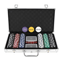 Poker sada 300 žetónov v kufri HQ, Iso 9554