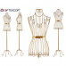 Dámska krajčírska figurína kov zlatá 160cm, Giftdecor 93242 Dámska krajčírska figurína kov zlatá 160cm, Giftdecor 93242
