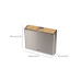 Bambusové dosky so stojanom Joseph Joseph 60229 Folio Steel / Bamboo Bambusové dosky so stojanom Joseph Joseph 60229 Folio Steel / Bamboo