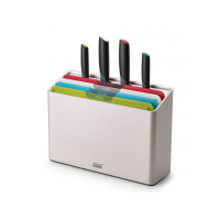Dosky na krájanie so stojanom Joseph Joseph 60227 Folio Icon Plus, strieborná Dosky na krájanie so stojanom Joseph Joseph 60227 Folio Icon Plus, strieborná