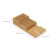 Organizér na nože Joseph Joseph 851695 Drawestore Bamboo, veľký Organizér na nože Joseph Joseph 851695 Drawestore Bamboo, veľký