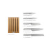 Stojan s nožmi Joseph Joseph Elevate Bamboo 10564 Stojan s nožmi Joseph Joseph Elevate Bamboo 10564