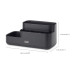 Organizér do kúpeľne Joseph Joseph 70600 Easystore Caddy, čierny Organizér do kúpeľne Joseph Joseph 70600 Easystore Caddy, čierny