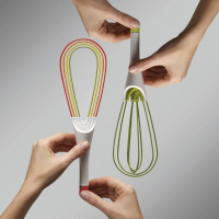 Skladacia metlička JOSEPH JOSEPH Twist ™ Whisk 20073, farebná Skladacia metlička JOSEPH JOSEPH Twist ™ Whisk 20073, farebná