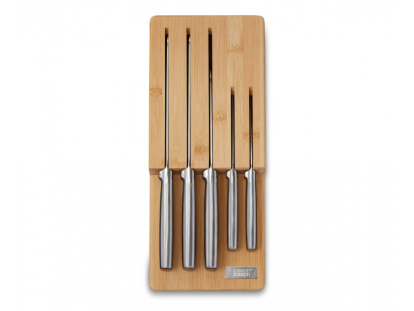 Súprava nožov so zásuvkovým organizérom Joseph Joseph 10563, Elevate Bamboo Súprava nožov so zásuvkovým organizérom Joseph Joseph 10563, Elevate Bamboo