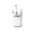 Stojan na kefky Joseph Joseph easyStore Toothbrush Caddy malý biely / šedý Stojan na kefky Joseph Joseph easyStore Toothbrush Caddy malý biely / šedý