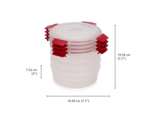 Dózy na potraviny 4ks Joseph Joseph Nest Lock 1,1l 1000011 