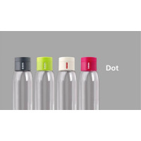 Fľaša s počítadlom JOSEPH JOSEPH Dot 600ml, sivá