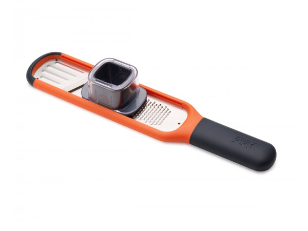 Strúhadlo s plátkovačom JOSEPH JOSEPH Handi-Grate ™ 20048, oranžové Strúhadlo s plátkovačom JOSEPH JOSEPH Handi-Grate ™ 20048, oranžové