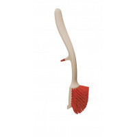 Kefa na riad JOSEPH JOSEPH Edge ™ Dish Brush, šedá/ červená Kefa na riad JOSEPH JOSEPH Edge ™ Dish Brush, šedá/ červená