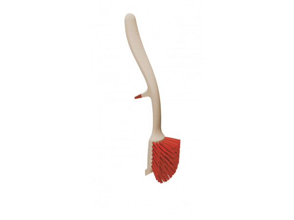 Kefa na riad JOSEPH JOSEPH Edge ™ Dish Brush, šedá/ červená Kefa na riad JOSEPH JOSEPH Edge ™ Dish Brush, šedá/ červená