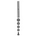 Nastaviteľný valček JOSEPH JOSEPH Adjustable Rolling Pin 100, nerezový Nastaviteľný valček JOSEPH JOSEPH Adjustable Rolling Pin 100, nerezový