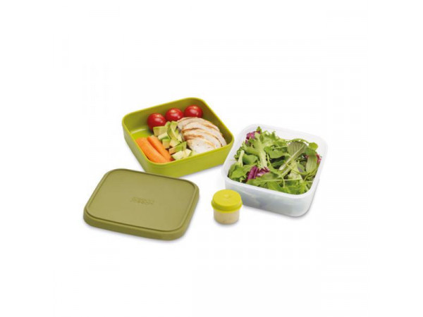 Salad box JOSEPH JOSEPH GoEat ™, 400/700/20 ml, zelený Salad box JOSEPH JOSEPH GoEat ™, 400/700/20 ml, zelený