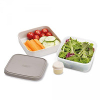 Salad box JOSEPH JOSEPH GoEat ™, 400/700/20 ml, sivý Salad box JOSEPH JOSEPH GoEat ™, 400/700/20 ml, sivý