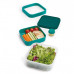 Salad box JOSEPH JOSEPH GoEat ™, 400/700/20 ml, modrozelený Salad box JOSEPH JOSEPH GoEat ™, 400/700/20 ml, modrozelený