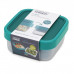 Salad box JOSEPH JOSEPH GoEat ™, 400/700/20 ml, modrozelený Salad box JOSEPH JOSEPH GoEat ™, 400/700/20 ml, modrozelený