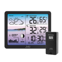 Rádiom riadená meteorologická stanica JVD RB3566.1 Rádiom riadená meteorologická stanica JVD RB3566.1