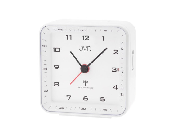 Hranatý rádiom riadený budík JVD RB977.2 Hranatý rádiom riadený budík JVD RB977.2