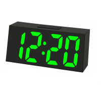 Digitálny budík do siete so zelenými LED svietiacimi číslami JVD SB3628.1 Digitálny budík do siete so zelenými LED svietiacimi číslami JVD SB3628.1
