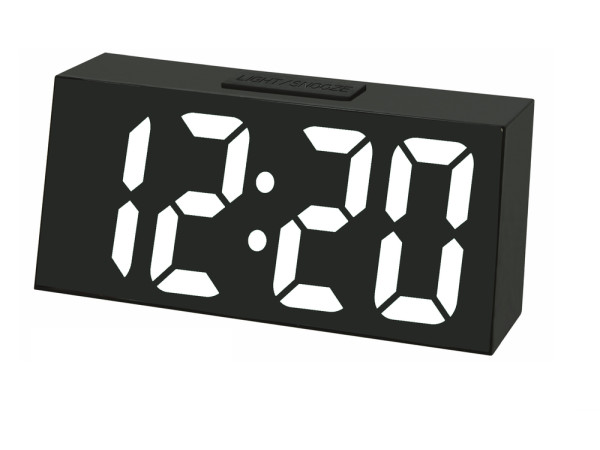 Digitálny budík do siete s bielymi LED svietiacimi číslami JVD SB3628.3 Digitálny budík do siete s bielymi LED svietiacimi číslami JVD SB3628.3