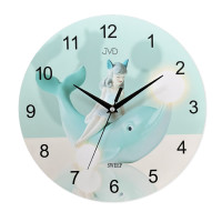 Detské nástenné hodiny JVD HJ108, 30cm Detské nástenné hodiny JVD HJ108, 30cm