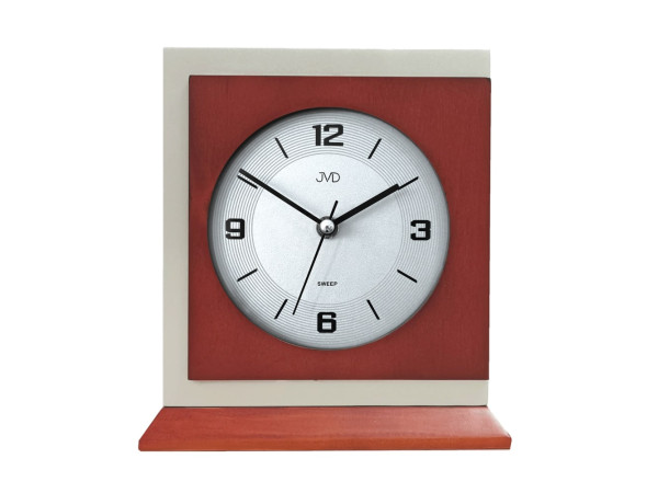 Drevené stolové hodiny JVD HS24013/23, 21cm Drevené stolové hodiny JVD HS24013/23, 21cm