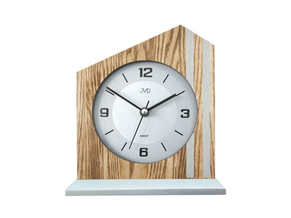 Drevené stolové hodiny JVD HS24014/78, 20cm Drevené stolové hodiny JVD HS24014/78, 20cm