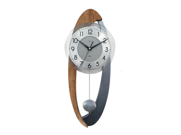 Kyvadlové nástenné hodiny JVD NS11004/78, 59cm Kyvadlové nástenné hodiny JVD NS11004/78, 59cm