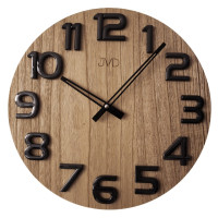 Nástenné hodiny drevené JVD HT97.4, 40cm Nástenné hodiny drevené JVD HT97.4, 40cm