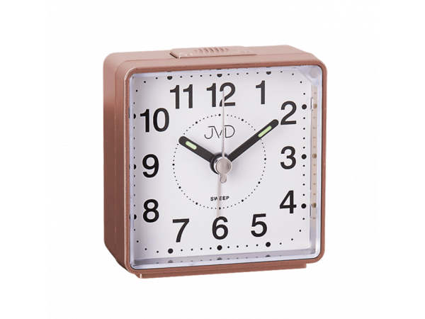 Ručičkový budík JVD SRP26.5 Rose 6cm Ručičkový budík JVD SRP26.5 Rose 6cm