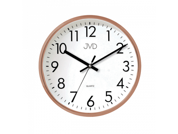 Nástenné hodiny JVD HA43.3, ROSEGOLD, 33cm Nástenné hodiny JVD HA43.3, ROSEGOLD, 33cm