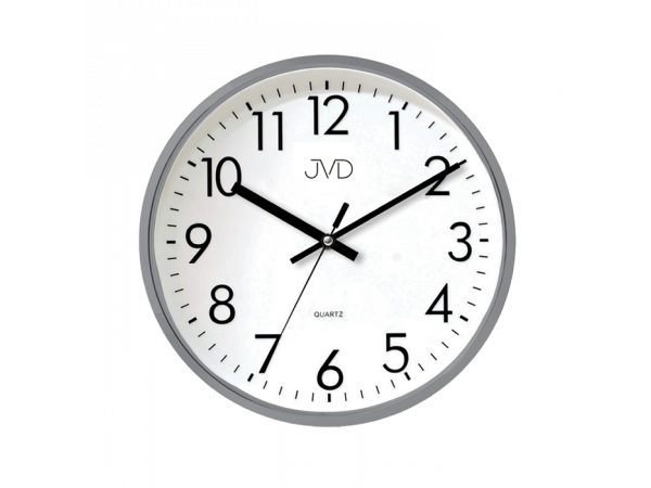 Nástenné hodiny JVD HA43.2, šedé, 33cm Nástenné hodiny JVD HA43.2, šedé, 33cm