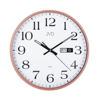 Nástenné hodiny JVD sweep HP671.5 Rosé 36cm Nástenné hodiny JVD sweep HP671.5 Rosé 36cm