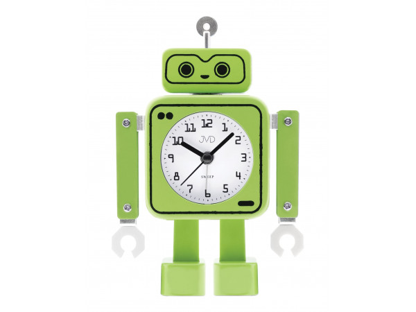 Budík JVD robot SRP2305.1, 16cm Budík JVD robot SRP2305.1, 16cm