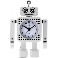Tichý netikajúcí detský budík JVD ROBOT SRP2304.2, 16cm Tichý netikajúcí detský budík JVD ROBOT SRP2304.2, 16cm
