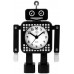 Tichý netikajúcí detský budík JVD ROBOT SRP2304.3, 16cm Tichý netikajúcí detský budík JVD ROBOT SRP2304.3, 16cm