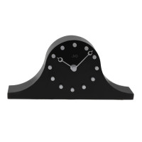 Drevené stolové hodiny napoleónky JVD HC202.1 čierne, 28cm Drevené stolové hodiny napoleónky JVD HC202.1 čierne, 28cm