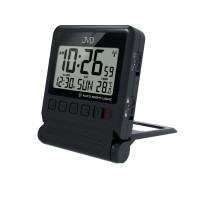Skladací digitálny rádiom riadený budík JVD RB9391.2 Skladací digitálny rádiom riadený budík JVD RB9391.2