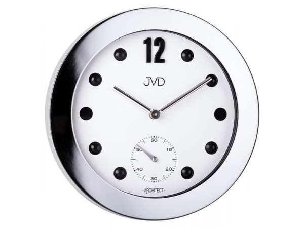 Designové kovové hodiny JVD -Architect- HC07.1, 30cm Designové kovové hodiny JVD -Architect- HC07.1, 30cm
