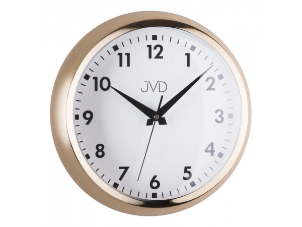 Designové kovové hodiny JVD HT077.2, 32cm Designové kovové hodiny JVD HT077.2, 32cm