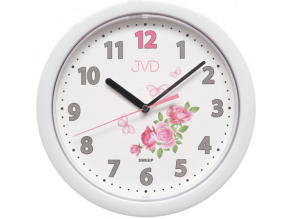 Nástenné hodiny JVD sweep HP612.D1, 25cm Nástenné hodiny JVD sweep HP612.D1, 25cm