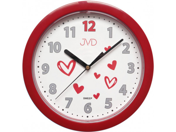 Nástenné hodiny JVD sweep HP612.D3, 25cm Nástenné hodiny JVD sweep HP612.D3, 25cm