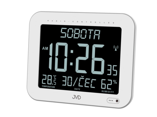 Digitálne rádiom riadené hodiny JVD DH9362.1 Digitálne rádiom riadené hodiny JVD DH9362.1