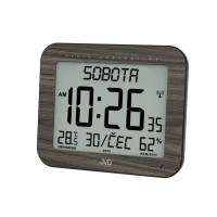 Digitálne hodiny rádiom riadené JVD DH9363.2, 22cm Digitálne hodiny rádiom riadené JVD DH9363.2, 22cm