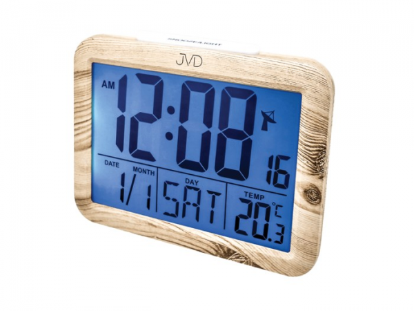 Rádiom riadený digitálny budík JVD RB27.1 Rádiom riadený digitálny budík JVD RB27.1